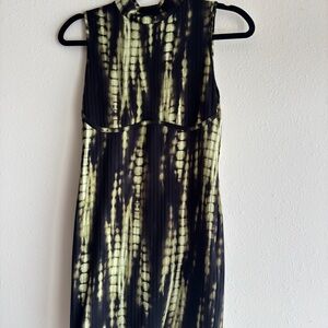 Stylish Black and Cream Women's Dress